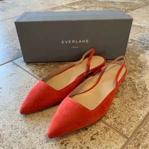 Gorgeous Red Everlane Flats